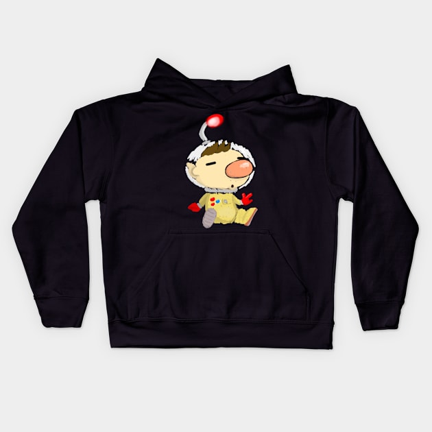 Captain Olimar - Big Kids Hoodie by Reds94